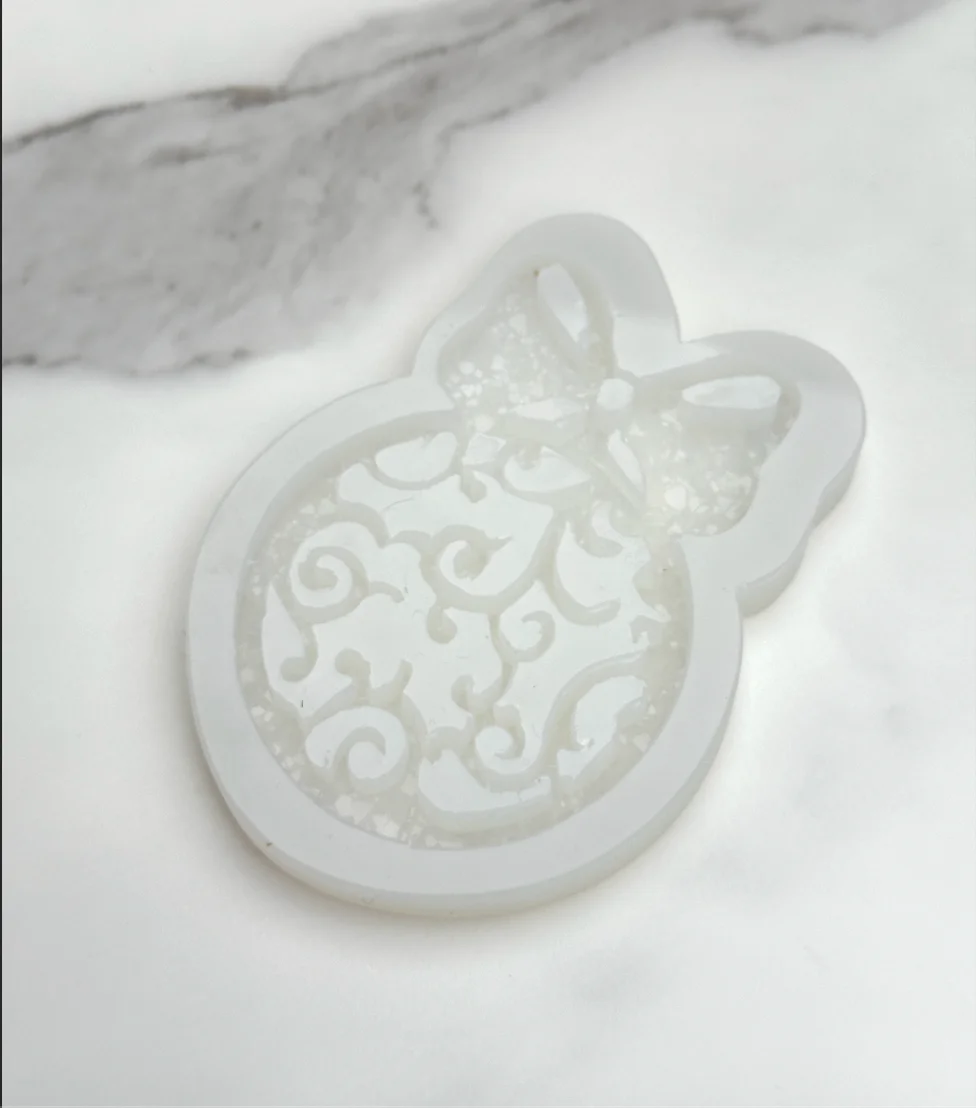 Silicone Mold "Crystal Christmas Bauble"